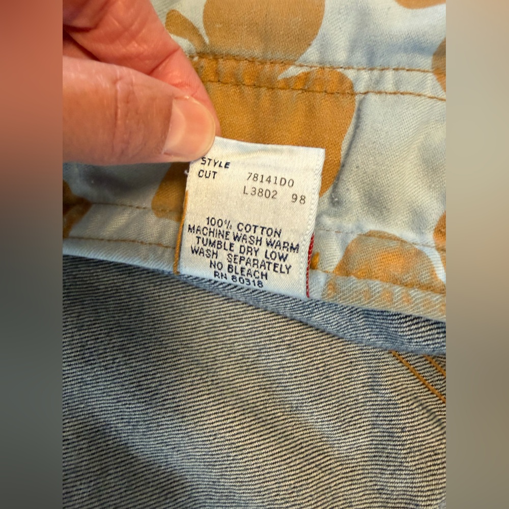 Men’s Lucky Brand Jean jacket XL - Picture 5 of 7